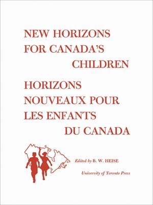 cover image of New Horizons for Canada's Children / Horizons Nouveaux pour les Enfants du Canada
